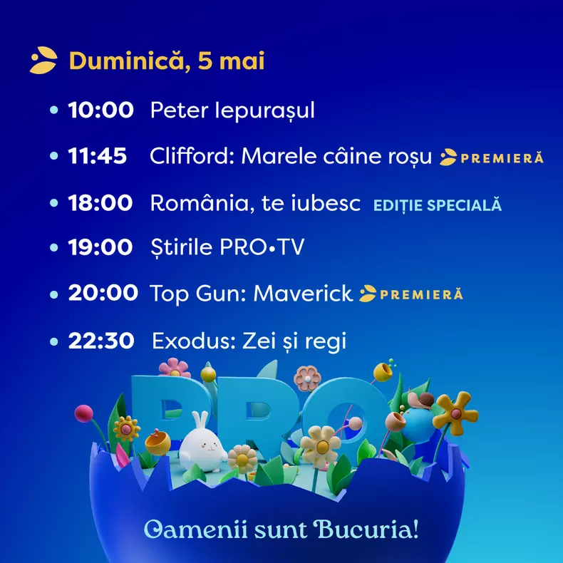 Duminică, 5 mai