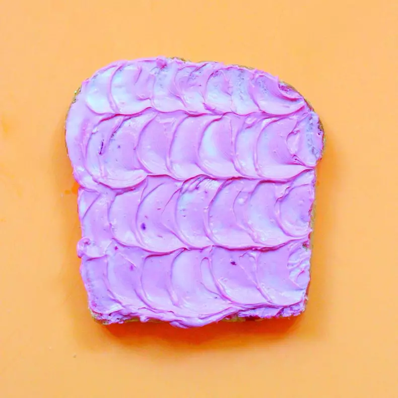 Mermaid toast