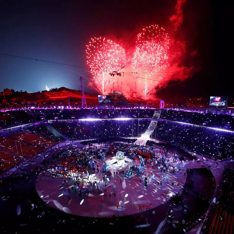 Ceremonie de închidere spectaculoasă la Jocurile Olimpice de Iarnă de la PyeongChang (11)