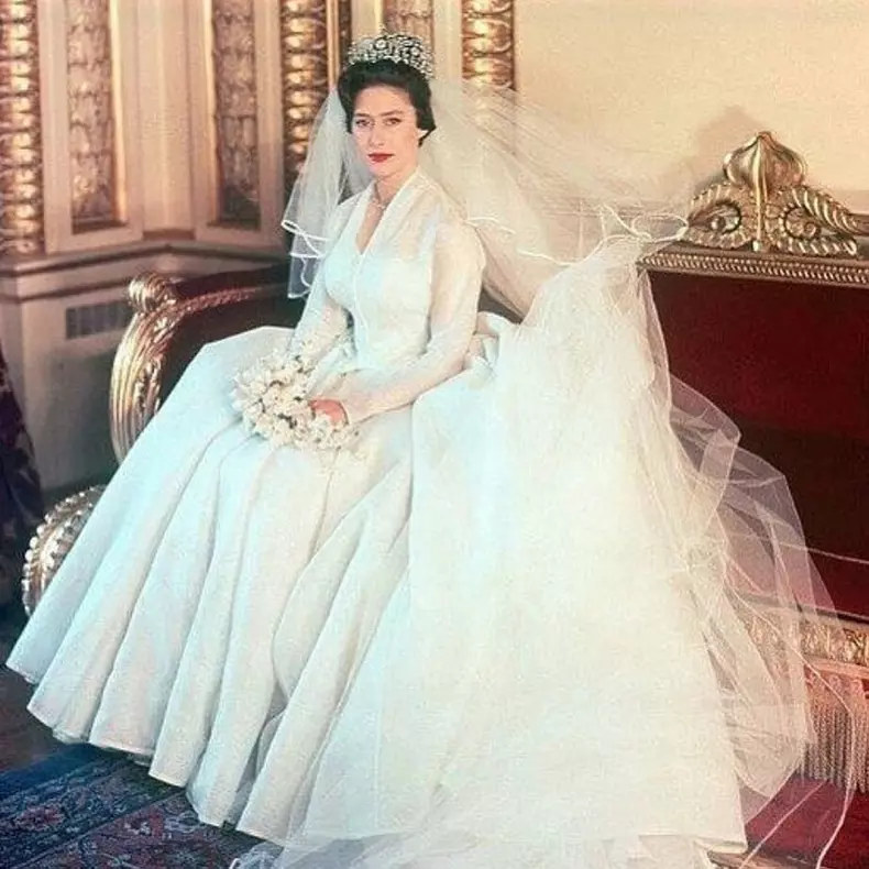 Prințesa Margaret mireasă