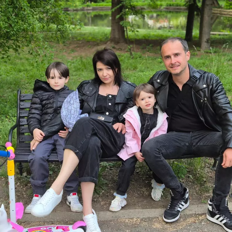 Șerban Copoț și familia lui