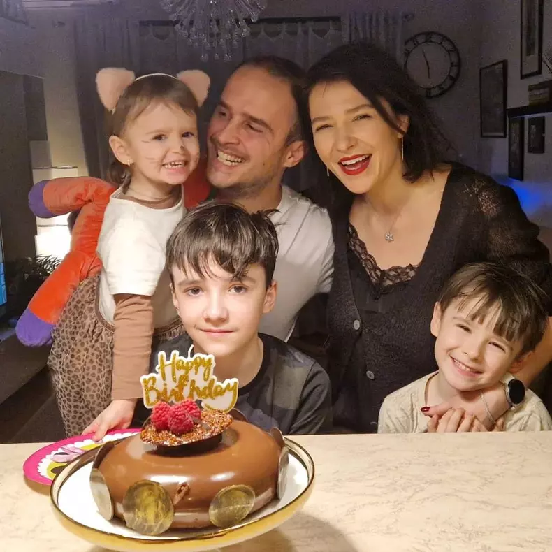 Șerban Copoț și familia lui