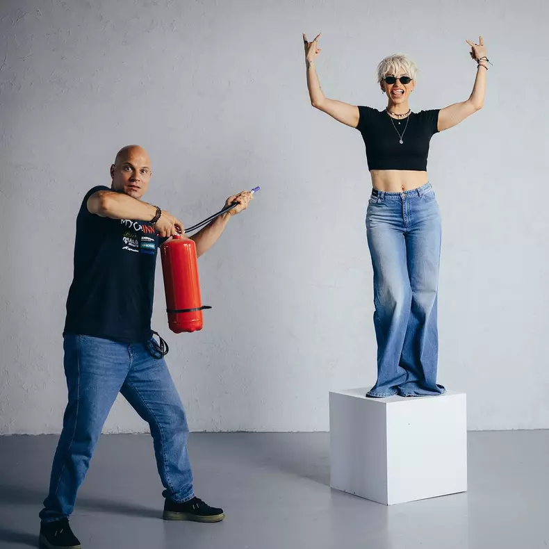 Giulia Anghelescu și Vlad Huidu