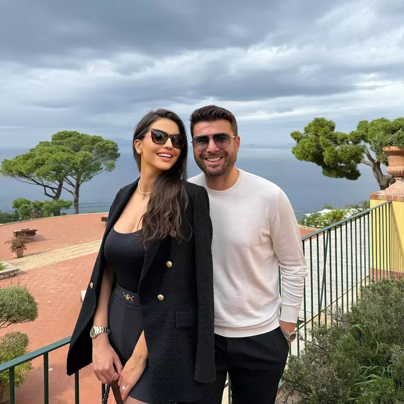 Adrian Mutu și soția