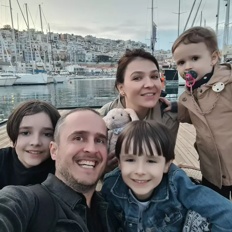 Șerban Copoț și familia lui (3)