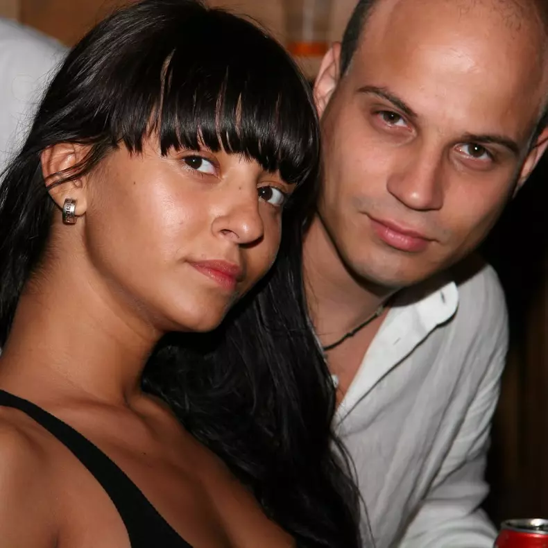 Giulia Anghelescu și Vlad Huidu la începutul relației lor