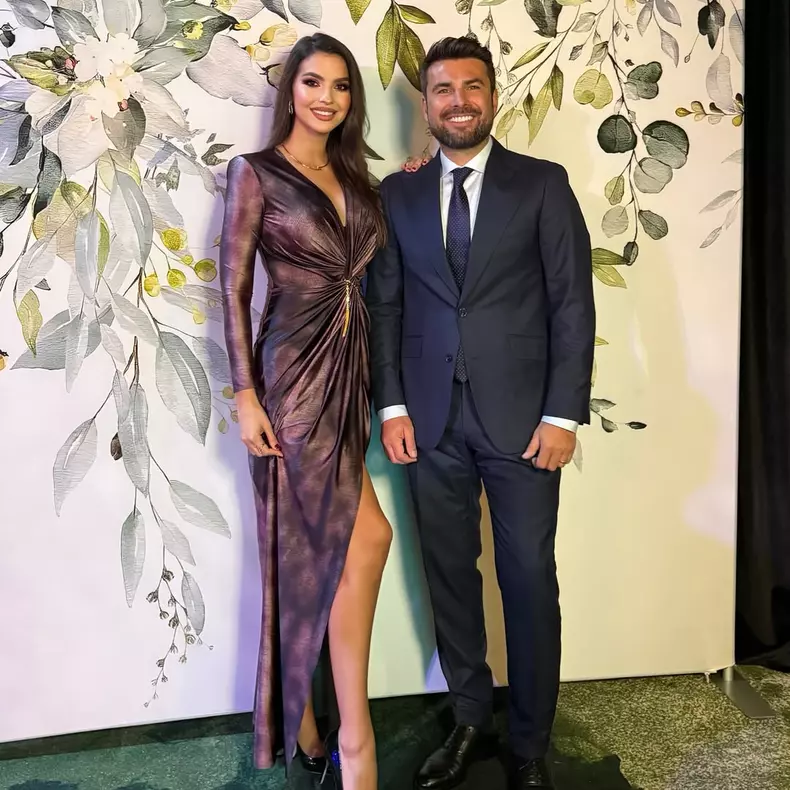 Sandra și Adrian Mutu