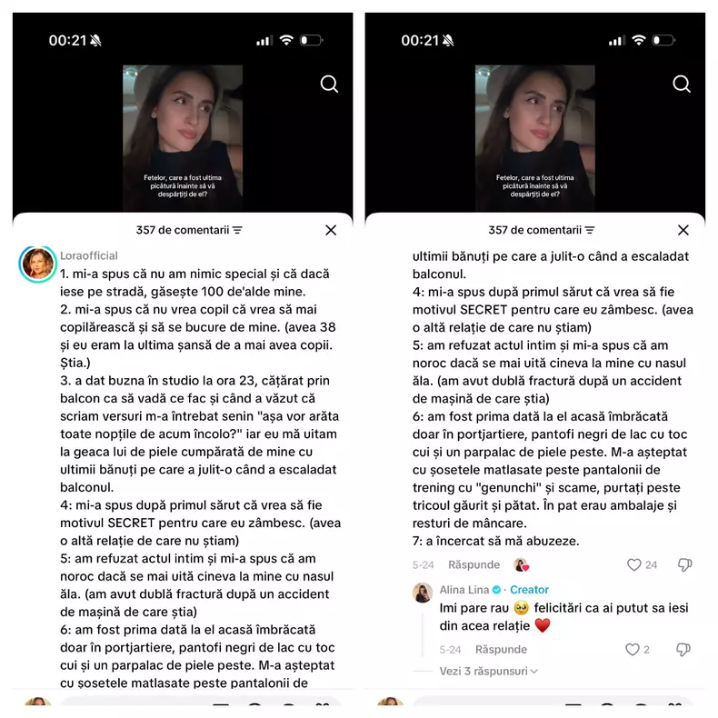Răspunsul Lorei