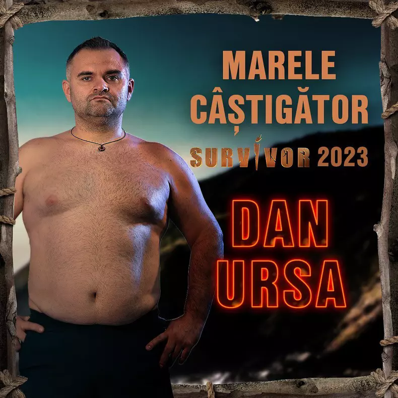 Ce sumă de bani a câștigat Dan Ursa, de fapt, la Survivor România 2023. Pleacă acasă cu o mică avere