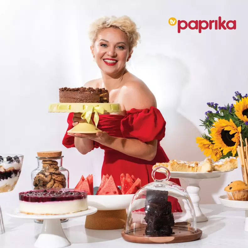 O nouă emisiune la TV Paprika. Când începe „Deserturi Magice cu Prăjiturela”, cu Mihaela Sava