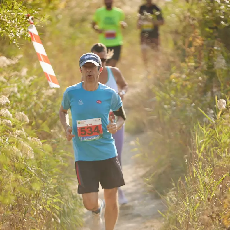 10km in Delta Văcărești. #sunchallenge