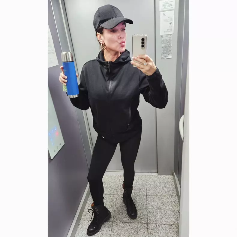 Monica Birladeanu in echipament sportiv