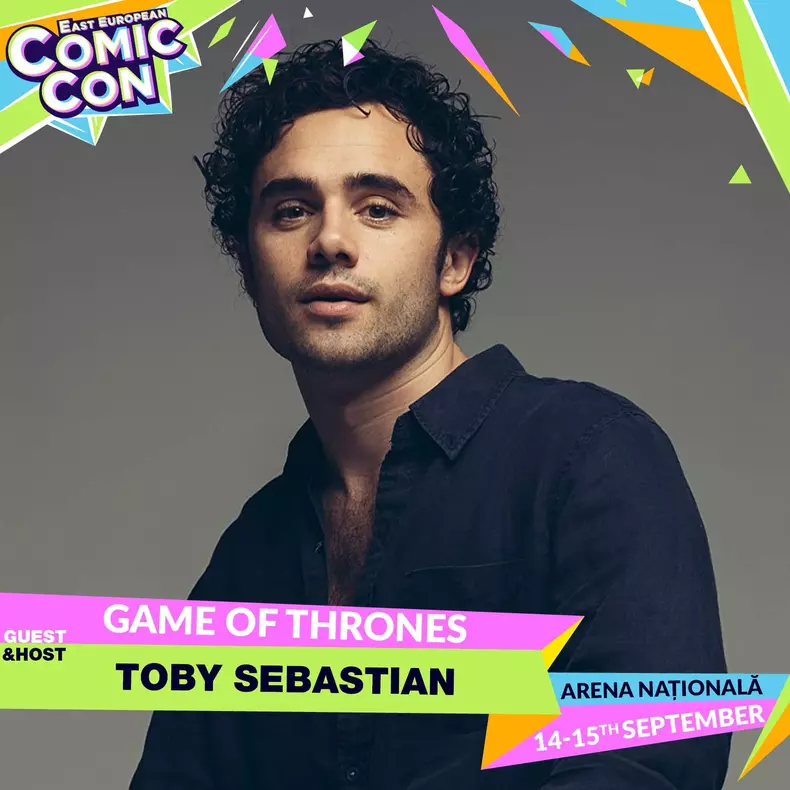 Toby Sebastian vine la Comic Con 2024, în București  (7)
