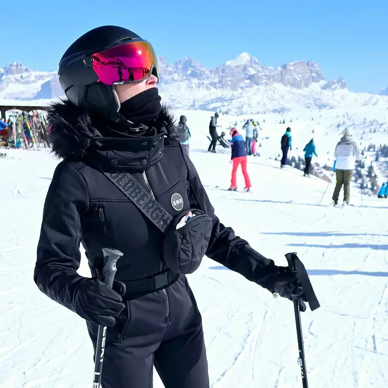 Monica Bîrlădeanu și soțul ei, un altfel de vacanță la munte (1)