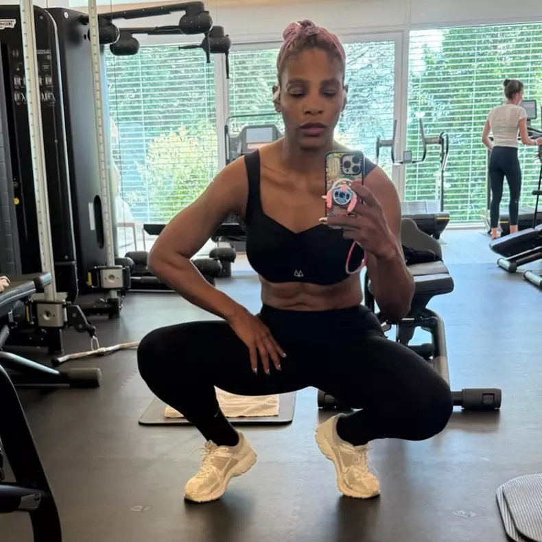 Serena Williams, apariție de senzație în sala de sport  (5)