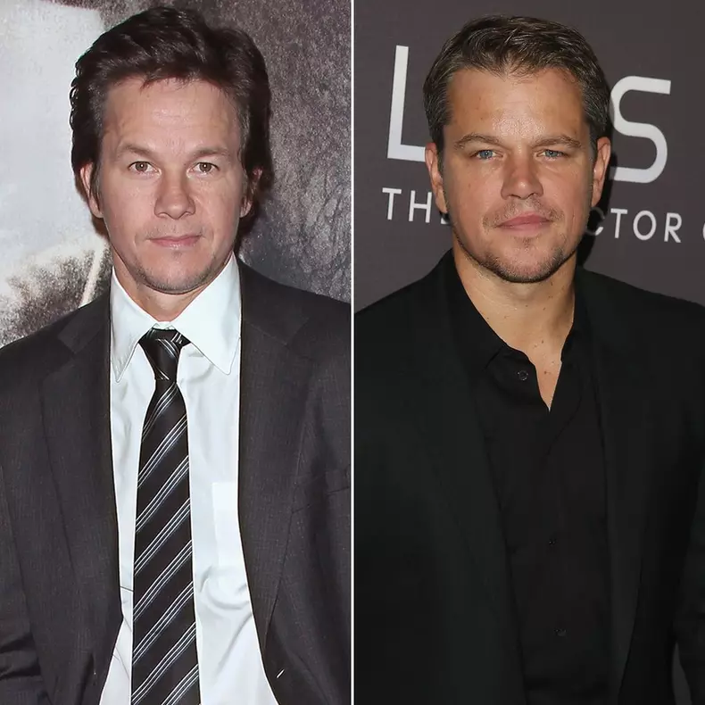 Mark Wahlberg si Matt Damon