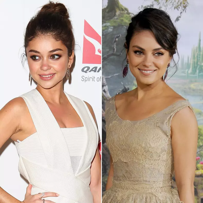 Sarah Hyland si Mila Kunis