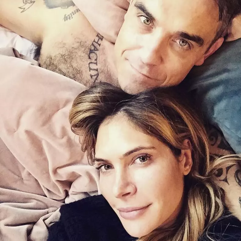 Robbie și Ayda Field Williams