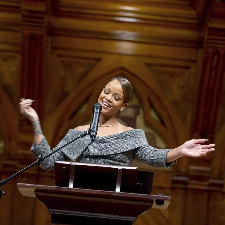 Rihanna discurs harvard