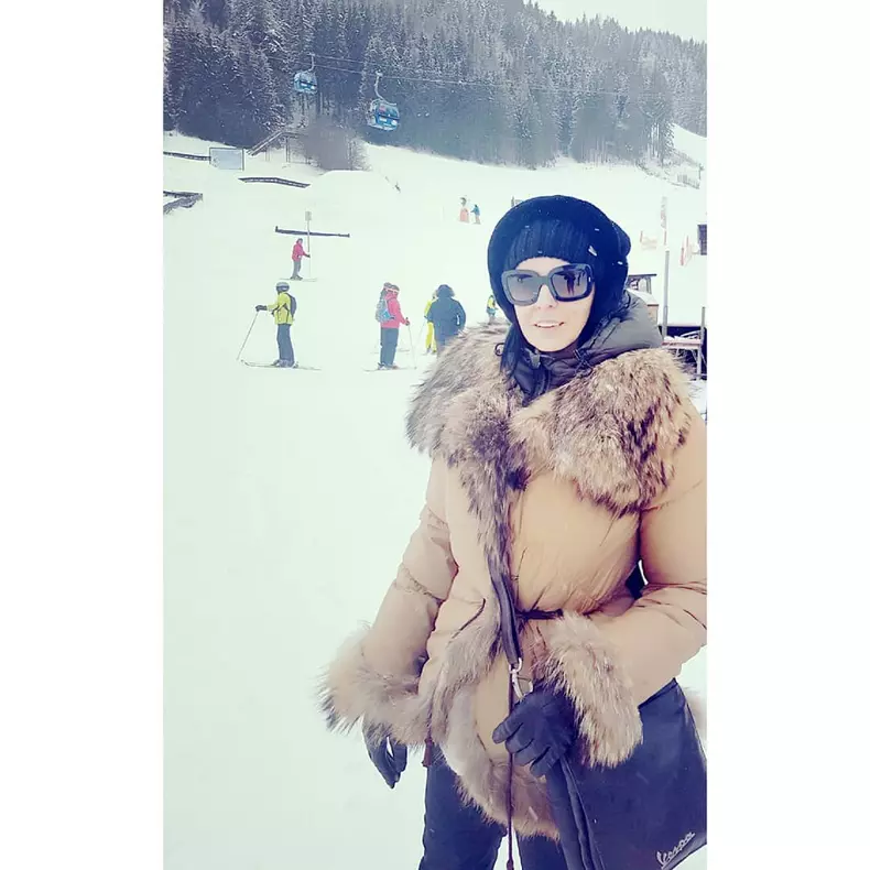 Andreea Marin a preferat o escapadă la munte