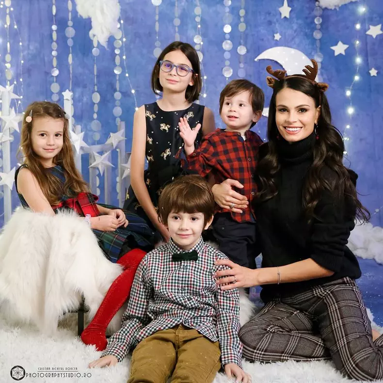 Anca Serea, mămică pentru cinci copii