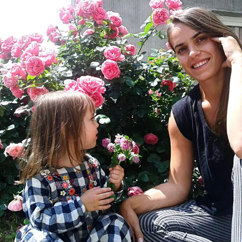 Iris Anna, fetiţa Nicoletei Cîrjan şi a fostului principe Nicolae