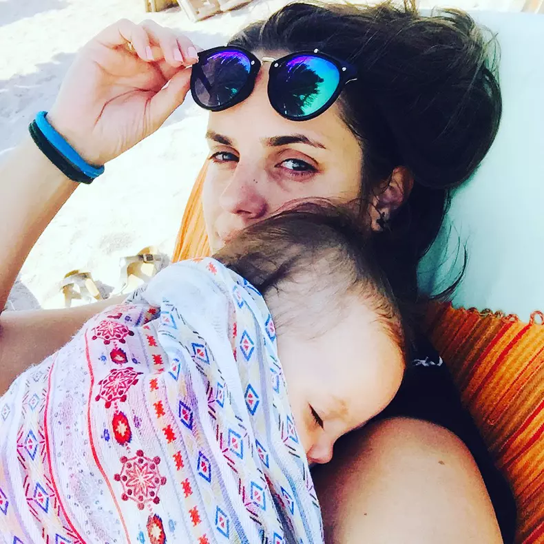 Iris Anna, fetiţa Nicoletei Cîrjan şi a fostului principe Nicolae