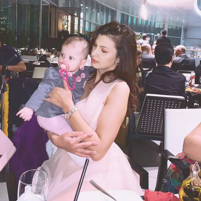 Sofia, fetiţa Mădălinei Pamfile