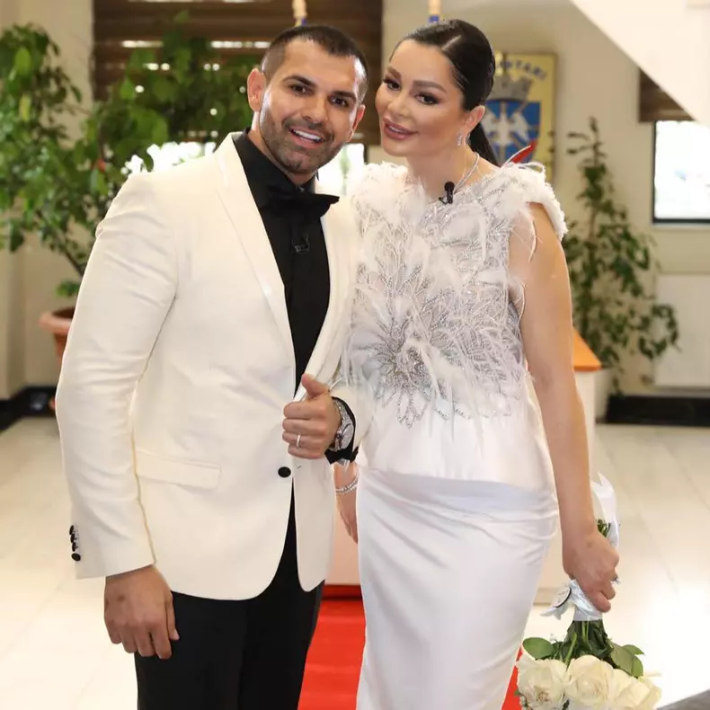 Florin Pastramă și Brigitte Năstase s-au cununat civil pe 27 mai