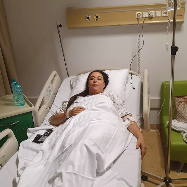 Oana Roman a ajuns la spital direct de la botezul fetiței Gabrielei Cristea