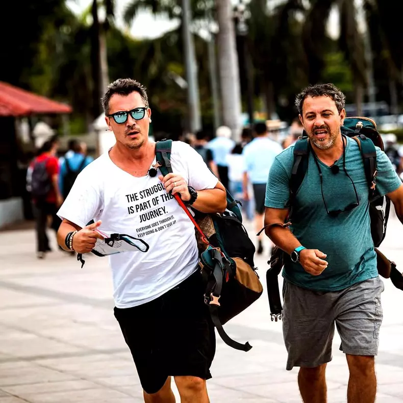 Sorin Bontea și Răzvan Fodor Asia Express