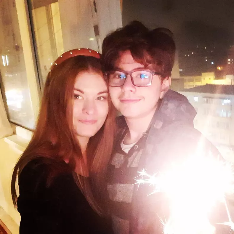 monica andrei si fiul ei matei