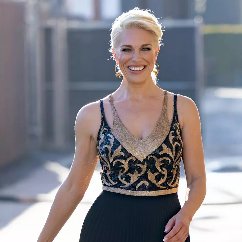 Celebrities outside the 'Jimmy Kimmel Live!' Studios