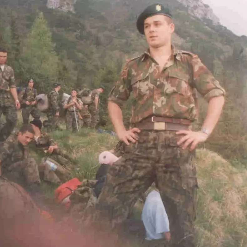 Ciprian Ciucu in armata