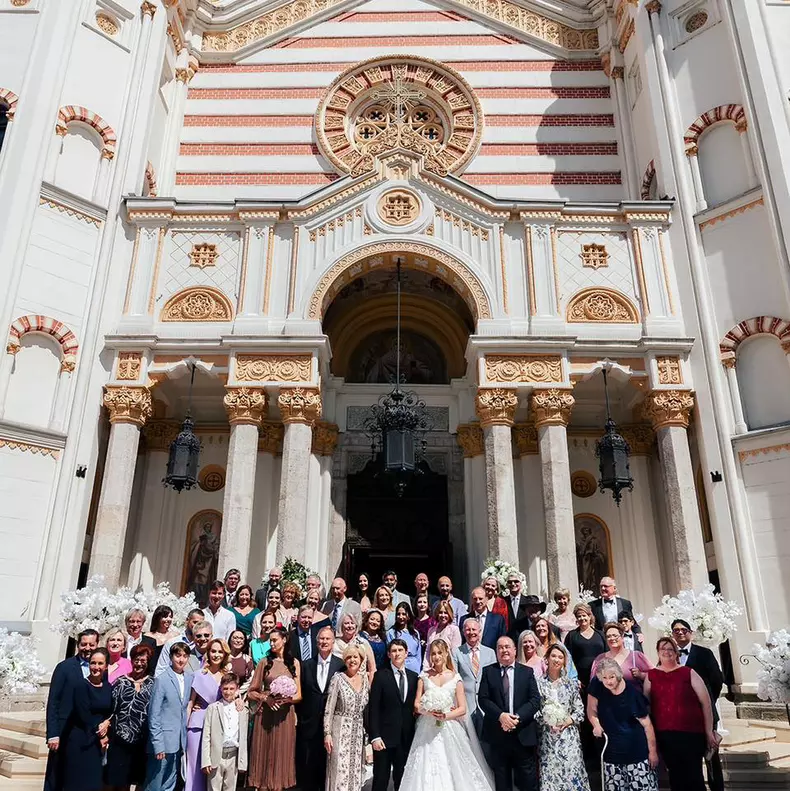 Imagini de la nunta fiului cel mare al Gabrielei Firea