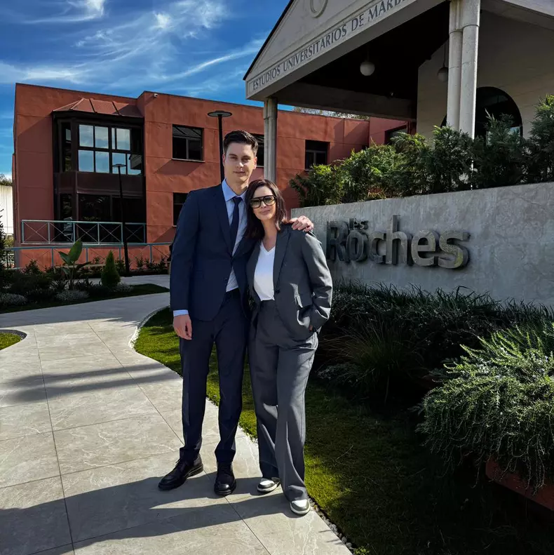 Andreea Berecleanu și fiul ei, Petru