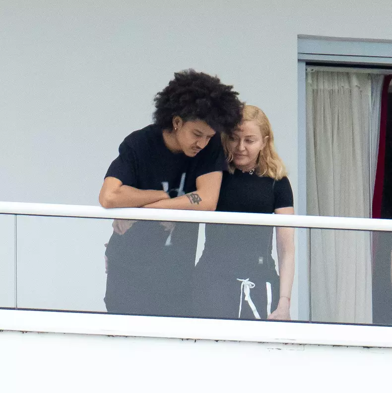 EXCLUSIVE: * NO WEB TILL 10PM PST 14TH DEC 2019  * Madonna Appears To Confirm Hot New Romance With Toyboy Dancer Ahlamalik Williams With Frisky PDA Session In Miami In Front Of Daughter Lourdes And Her Mystery Boyfriend