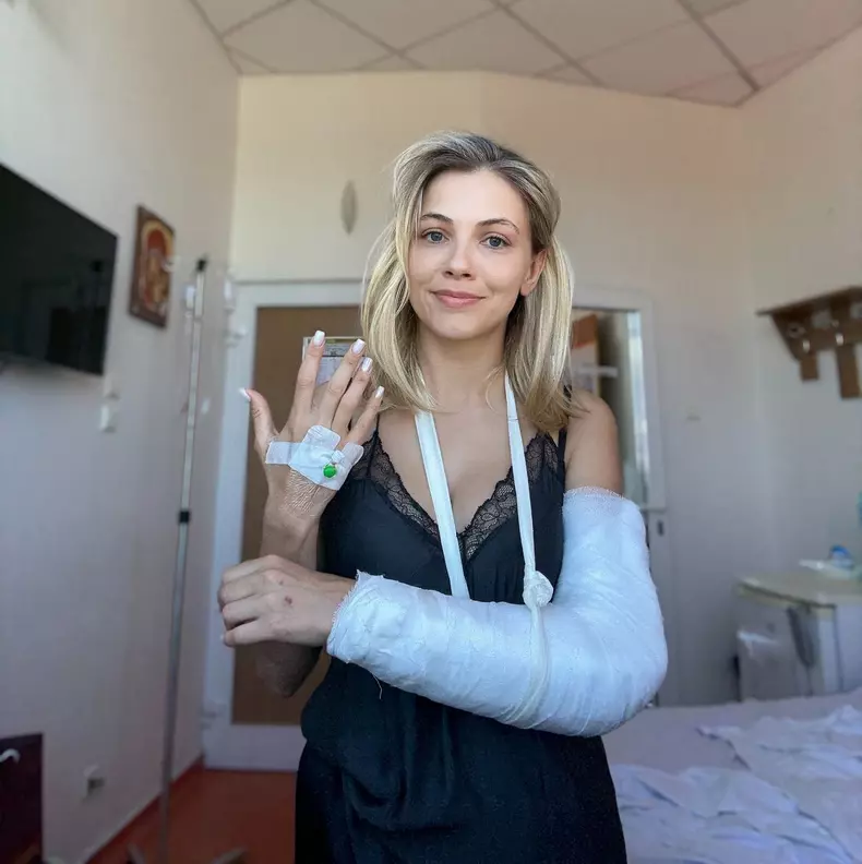 andreea ibacka cu branula