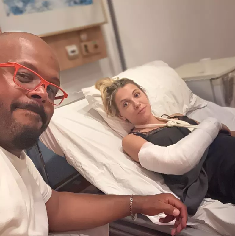 cabral si andreea ibacka la spital