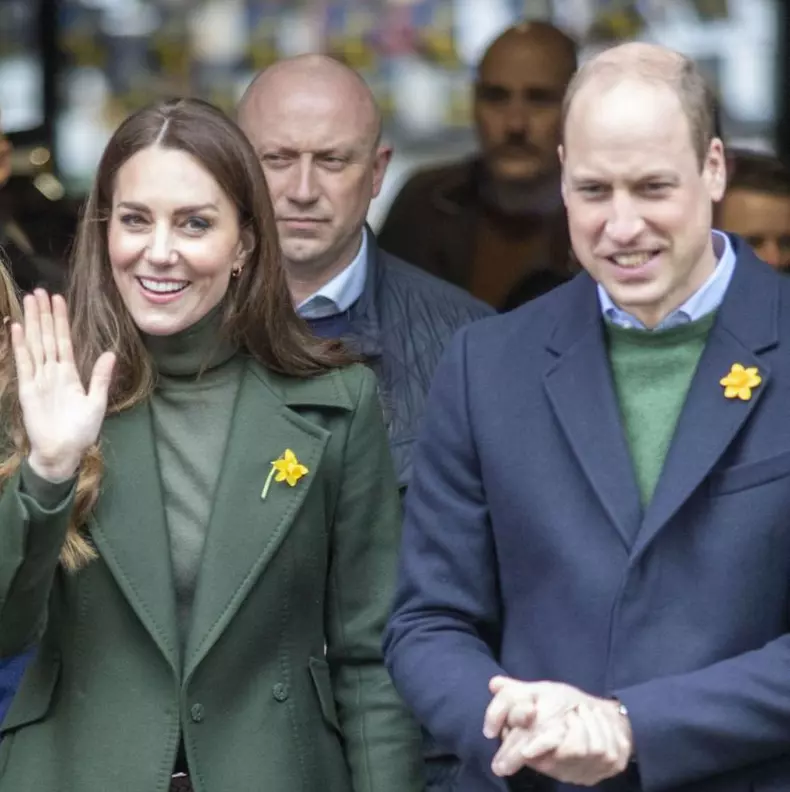 Prince William and Kate Middleton in Wales