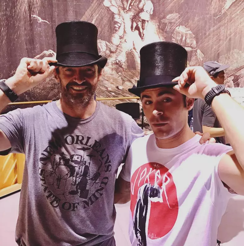 Hugh Jackman și Zac Efron