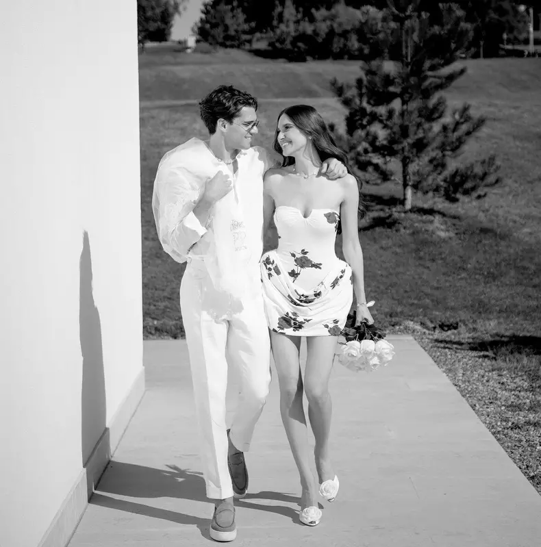 Ianis Hagi și Elena Tănase, ședință foto înainte de nuntă (2)
