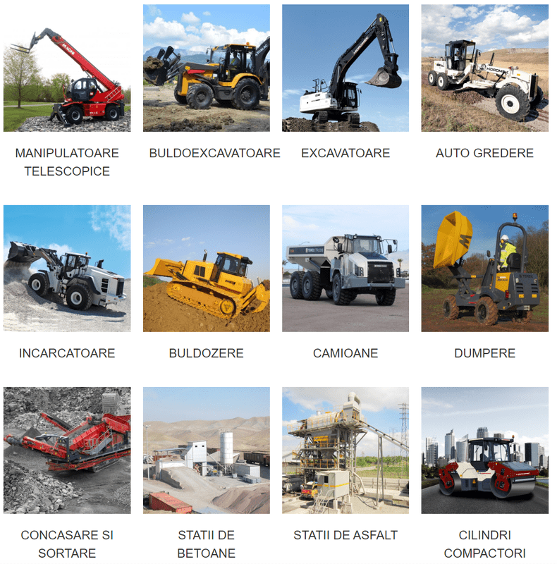 Auto-bild.ro – echipamente de constructii de vanzare