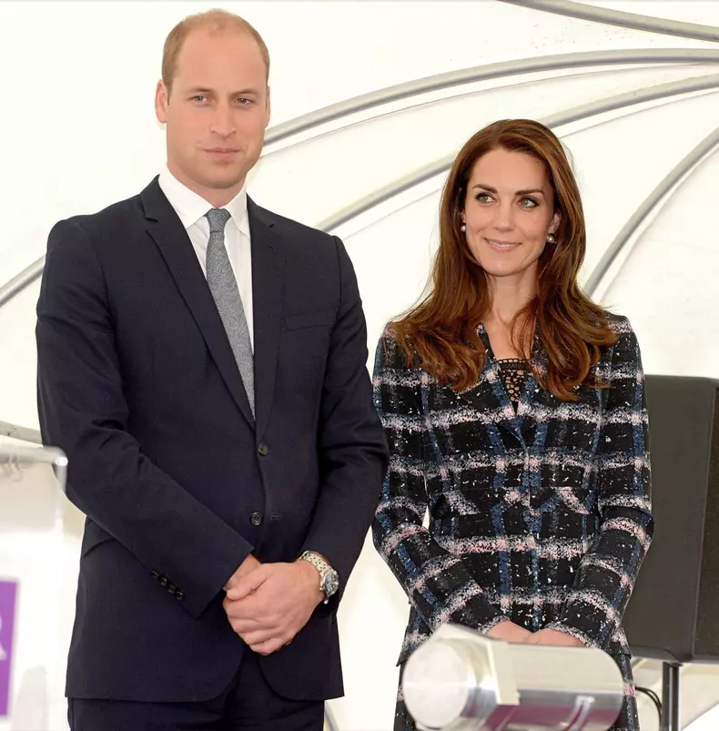 Kate Middleton și Prințul William în 2016