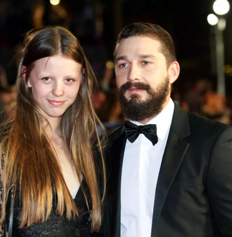 Shia LeBeouf Mia Goth