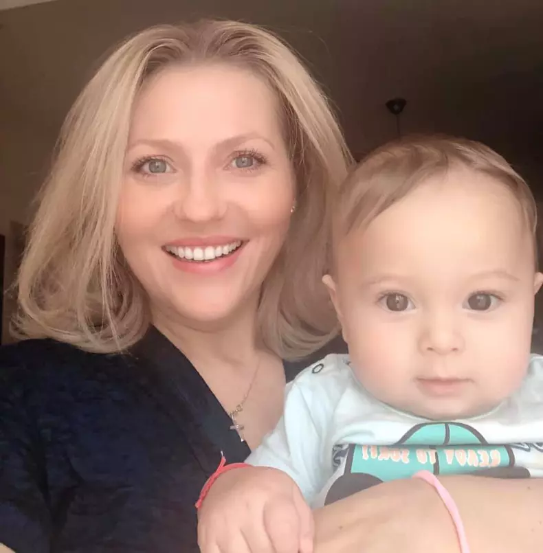 Mirela Vaida si familia 2