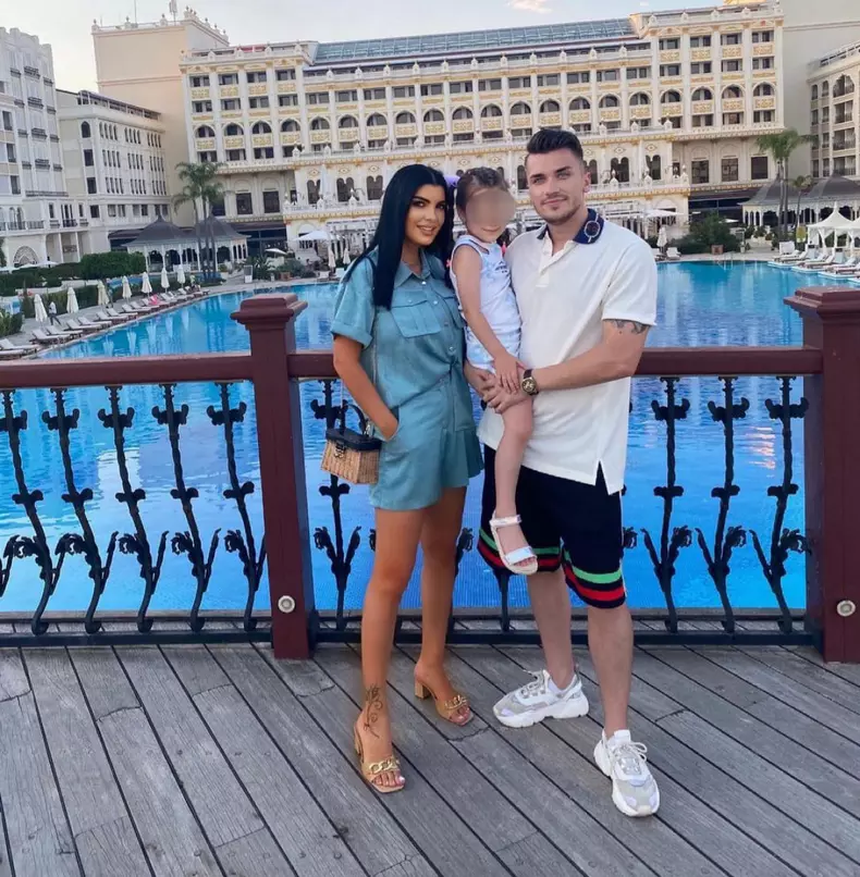 Andreea si familia sa