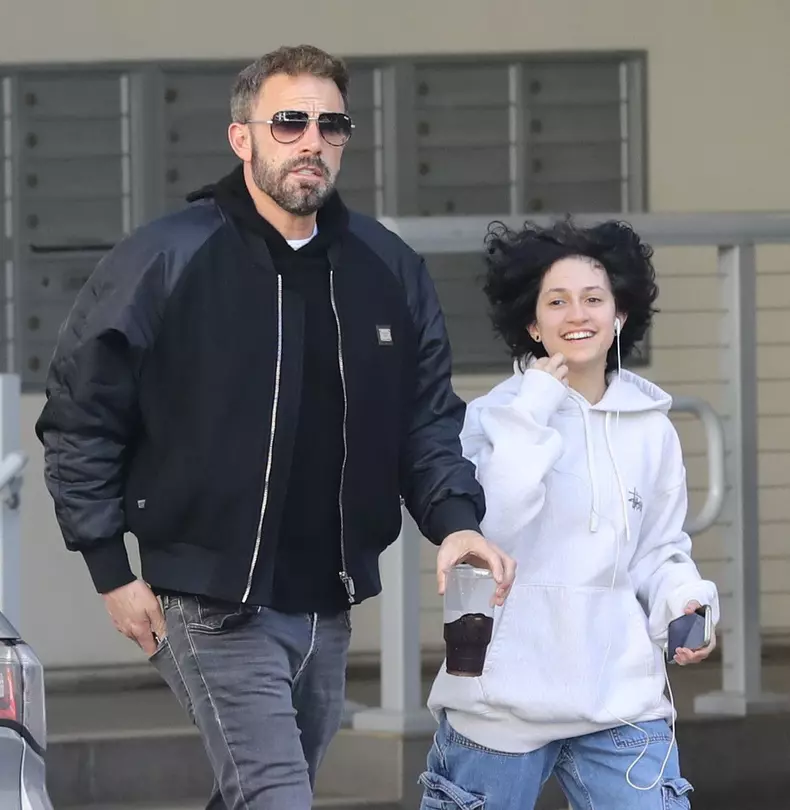 Ben Affleck Spends The Weekend Bonding With JLo's Daughter Emme