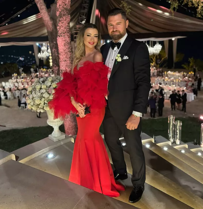 Denisa Tănase și Mircea Brânzei, nași la o nuntă de lux în Liban  (11)