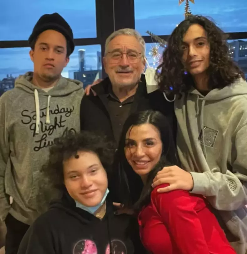 familia lui robert de niro